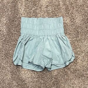 Free People Movement high rise shorts